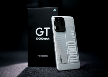 “充电宝级”手机让续航无忧！Realme GT 10000mAh概念机曝光