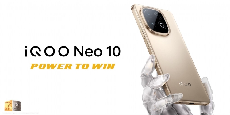 搭载骁龙8s Gen 4芯片组  iQoo Neo 10即将登陆大马