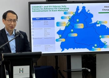 Charge+和EV Edaran将在沙巴推出电动车充电网络，覆盖亚庇至仙本那