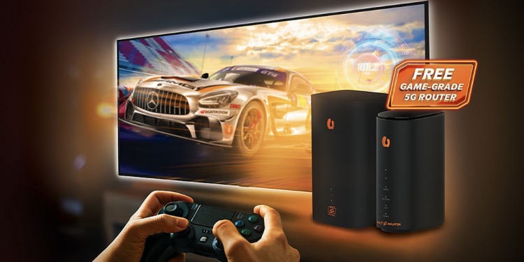 U Mobile新优惠：U Home 5G每月仅68令吉，免费“游戏级”5G路由器，无限5G宽频上网