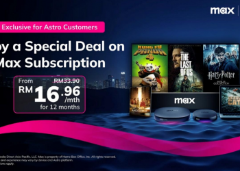 Astro用户可享Max高达50%折扣，只限12个月配套，限时提供