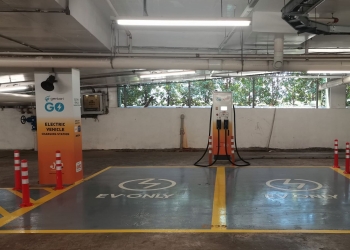 Gentari在新山南钥谷中城启动电动车充电站