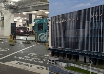 马阳商场ChargeSini电动车快充站恢复运作