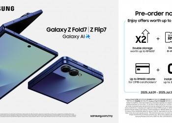 三星Galaxy Z Fold 7、Z Flip 7、Galaxy Watch 8系列开放预购：最高节省966令吉