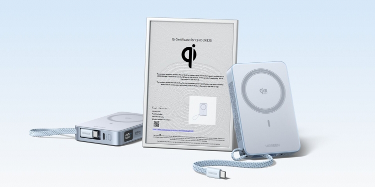 Ugreen MagFlow:全球首款通过 Qi 2.2 认证的磁吸无线充行充,支持高达 25W 无线快充