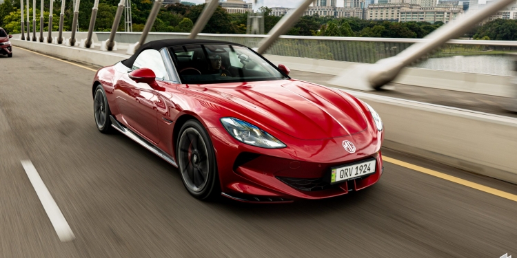 MG Cyberster在大马推出后驱版 售价低于30万令吉