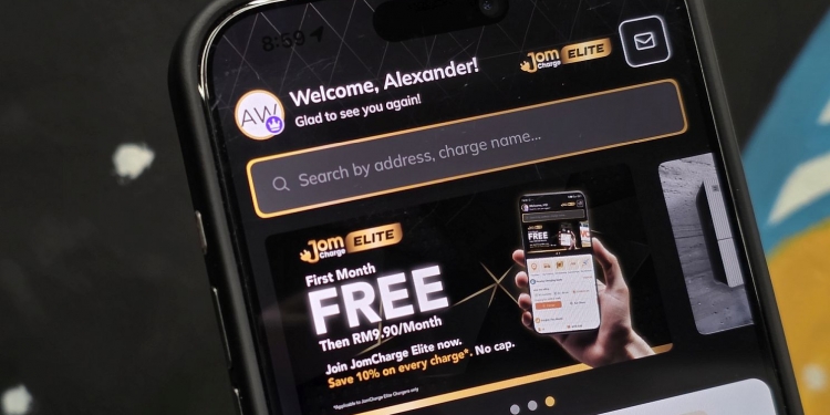 JomCharge Elite会员:每月只需9令吉90仙,享10%充电折扣,首月免费!