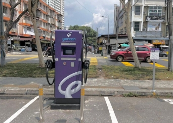 Gentari在槟岛日落洞霹雳路部署直流充电桩 有4个充电位