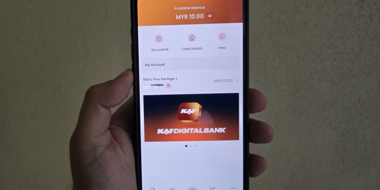 KAF数码银行：马来西亚第二家伊斯兰数码银行已上线