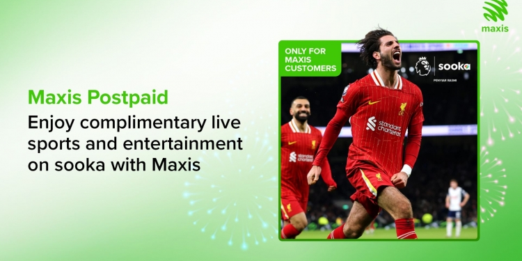 Maxis为Postpaid 139、169和199用户提供免费Sooka Premium