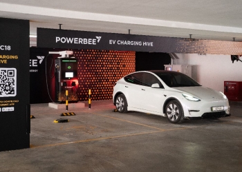 Powerbee在槟城Design Village奥特莱斯商场启用14车位电动车充电枢纽，优惠高达50%