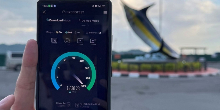 U Mobile在沙巴亚庇开通ULTRA5G网络