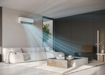 告别调来调去的烦恼，LG DUALCOOL AI Air智能冷气机来为您操心，舒适一步到位