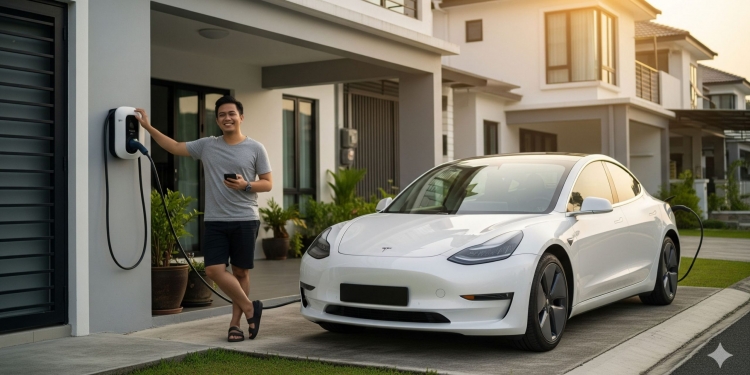 我们已测试过多款电动车和充电器，让SoyaCincau为你安装合适的家用充电器