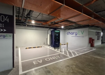 ChargEV在金务大甘文宁湖景商场增设240kW直流充电桩