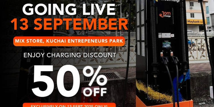 JomCharge Kuchai Lama Mix Store启用 充电可享50%折扣