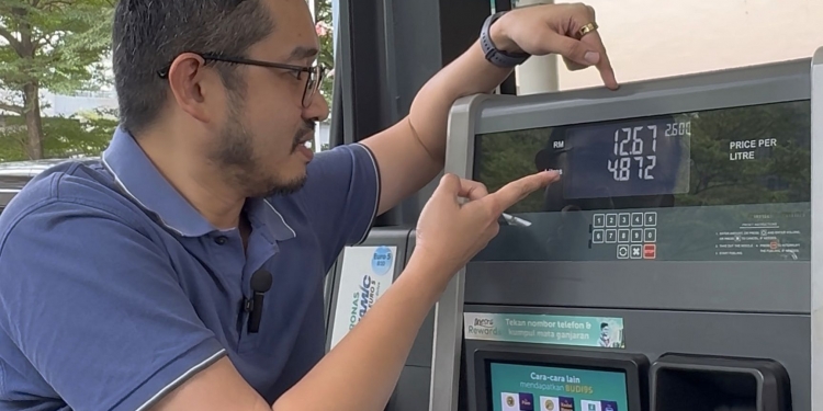 BUDI95：为什么油泵仍显示每公升2令吉60仙？打油收据要这样看