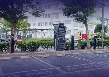 ChargEV在万挠永旺商场部署7个充电位 支持最高240kW直流充电