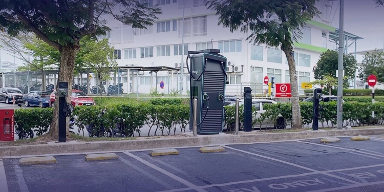 ChargEV在万挠永旺商场部署7个充电位 支持最高240kW直流充电