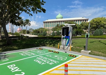 TNB Electron在布城中心地带启用120kW直流充电桩，限时免费充电