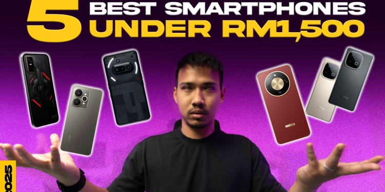 截至2025年10月，马来西亚1500令吉以下最值得买的5款手机