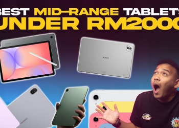截至2025年10月，马来西亚2000令吉以下最值得入手的5款平板电脑