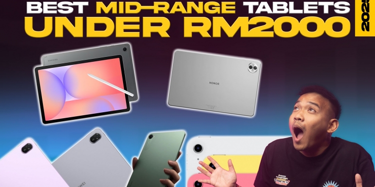 截至2025年10月,马来西亚2000令吉以下最值得入手的5款平板电脑