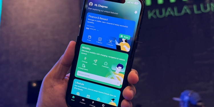 Perodua推出P-Circle：全新App具有电子钱包、电动车充电和串流媒体功能