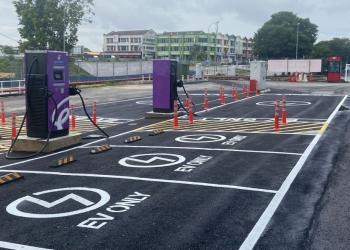 Gentari在芙蓉Careplus Mall部署两台180kW直流充电桩