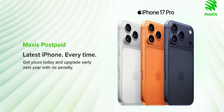 Maxis年度升级计划让你每年都能换新iPhone，无需等合约到期