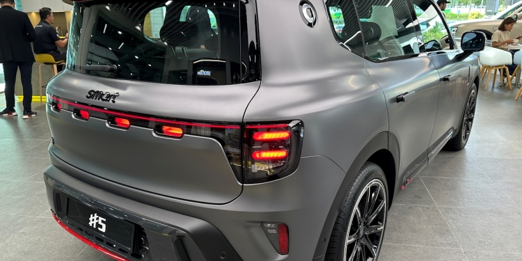 尺寸最大的Smart电动车款 Smart #5本周五在大马正式发布