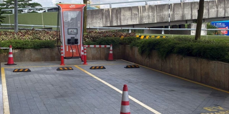 JomCharge在新山St Giles Southkey酒店部署60kW直流充电桩