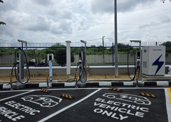 TNB Electron在太平国能大厦启用4车位240kW直流快充桩