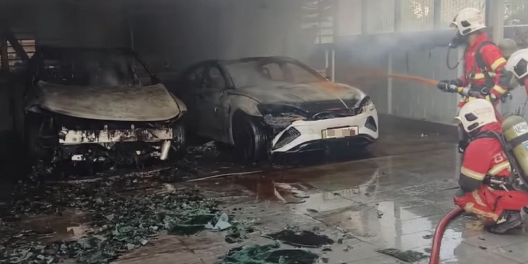 消拯局调查住家2电动车起火事故