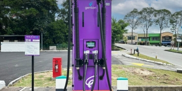 Gentari在Seremban 2的Petronas部署200kW直流充电器