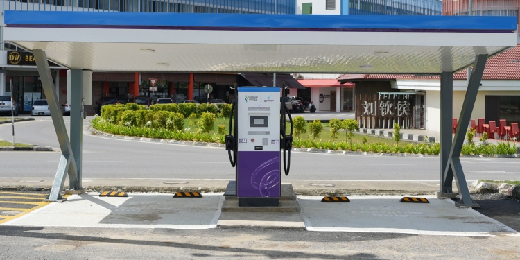 Gentari携手SEB在诗巫第二期城市广场启用120kW直流充电桩