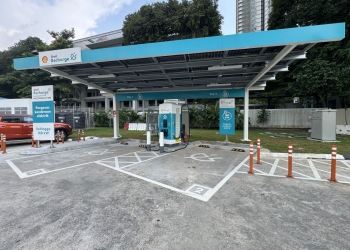 Shell Recharge在Duta收费站往北方向Shell油站启用180kW直流充电桩