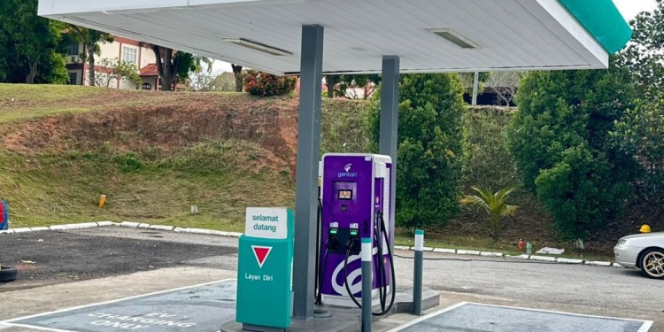 Gentari启用马六甲Petronas Ayer Keroh 3直流快充桩