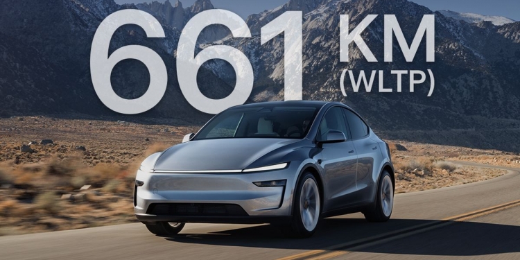 特斯拉Model Y Long Range RWD已在大马推出，WLTP续航里程达661km，从21万6450令吉起