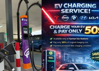 Gentari提醒：谨防第三方提供的电动车充电优惠活动