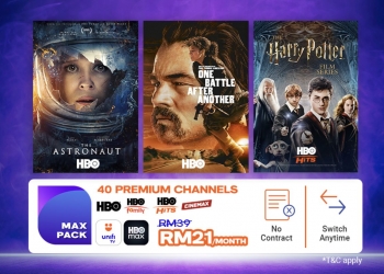 HBO频道现由Unifi TV独家播出，所有用户可免费收看至4月4日