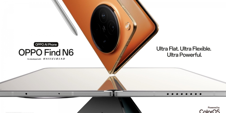 OppoFindN6于3月17日办发布会，主打“零感折痕”、200MP哈苏相机与OppoAIPen支持