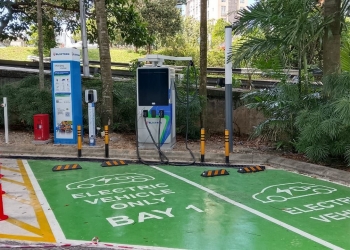 TNB Electron在TNB Dua Sentral启用200kW直流充电桩，限时免费充电