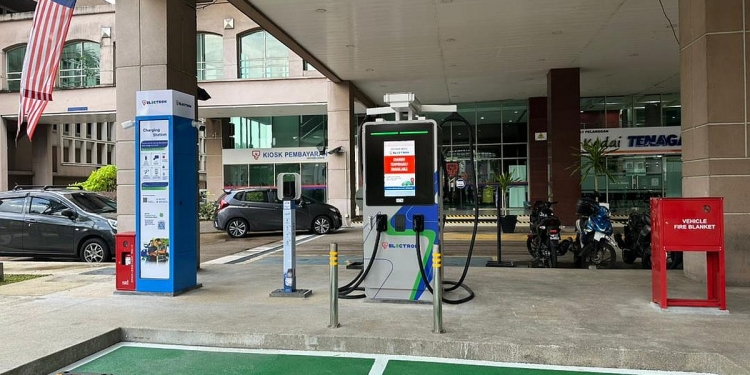 TNB Electron在芙蓉Wisma TNB部署120kW直流充电桩