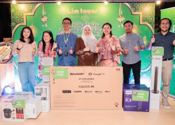 Lim Tayar连续三年与客户共庆开斋 放眼成为电动车轮胎服务领域领导者