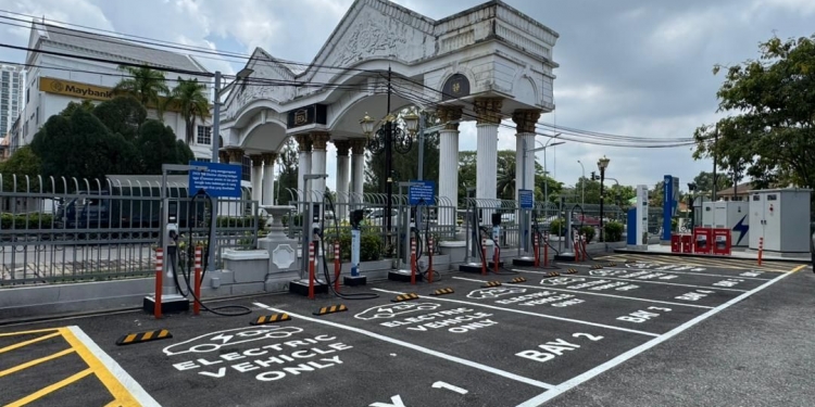 TNB Electron在大山脚Wisma TNB Perda部署480kW直流充电站，设6个充电位