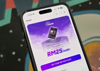 Eastel预付配套登陆TNG eWallet 月费25令吉起享100GB 5G数据