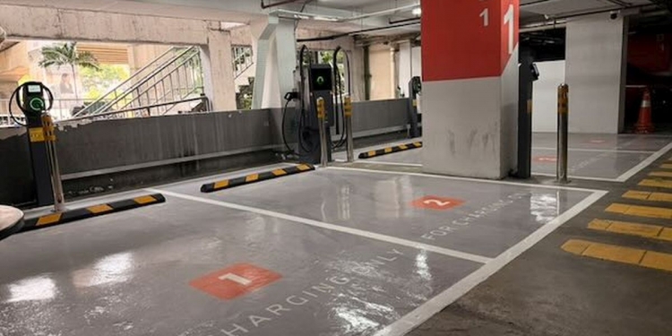 DC Handal在Plaza Mont Kiara部署50kW直流充电桩和22kW交流充电桩