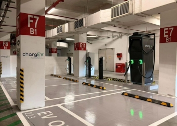 ChargEV在哥打哥文宁Gamuda Walk Mall部署200kW直流和22kW交流充电桩