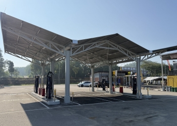 东甲停站ChargEV充电站完成升级 配备400kW电网供电及带顶棚充电车位